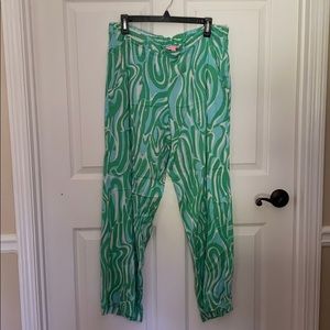 Lily Pulitzer Palazzo Pants-Large